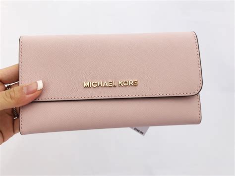 Michael Kors Women's Trifold Wallet, Blossom, NS 